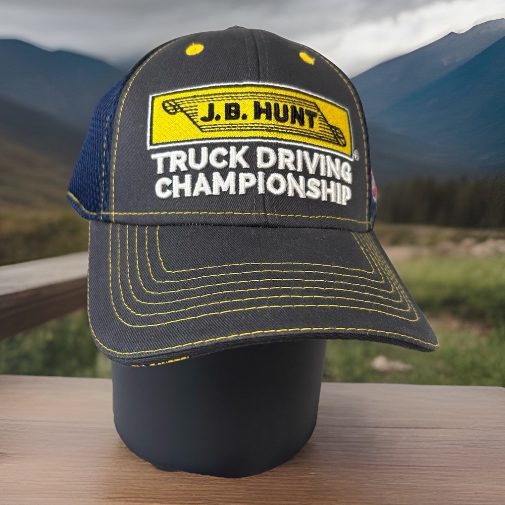 J.B. Hunt Arkansas Trucking Championship Trucker Hat Snapback